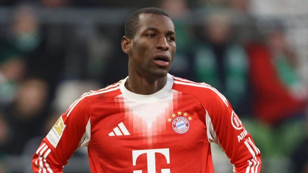 Nicolas Jackson in action for Bayern Munich