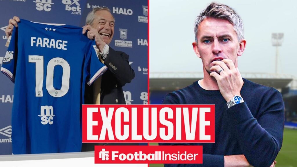 Ex-PL club CEO responds to Nigel Farage's controversial Ipswich appearance - 'It seems to be...'