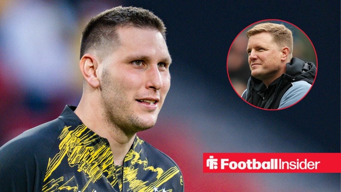 07.03.2026, 1. FC Köln vs. Borussia Dortmund, 1. Bundesliga, 25. Spieltag Niklas Süle Borussia Dortmund / Newcastle United manager Eddie Howe clapp...