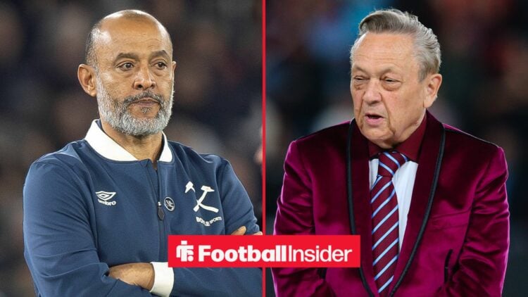 Nuno Espirito Santo alongside David Sullivan