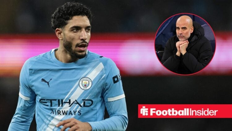 Omar Marmoush of Manchester City during the Premier League match Manchester City vs Sunderland at Etihad Stadium, Manchester, United Kingdom, 6th D...