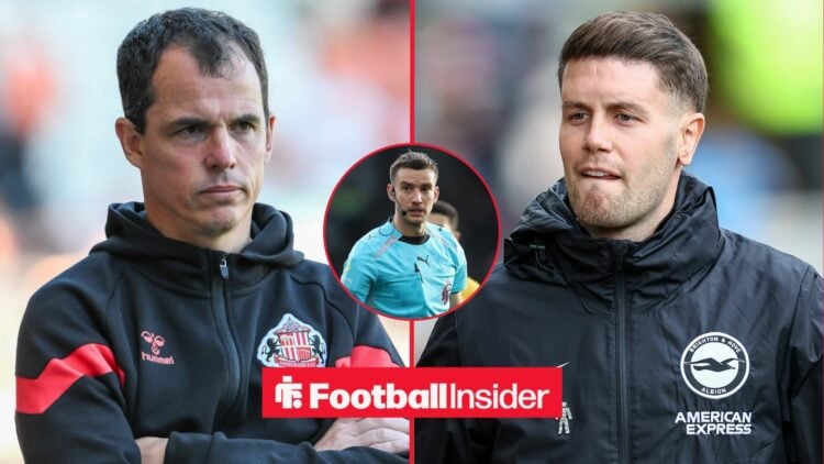 Sunderland manager Regis Le Bris at the Stadium of Light / Brighton manager Fabian Hurzeler at the Amex Stadium / Crystal Palace versus Wolverhampt...