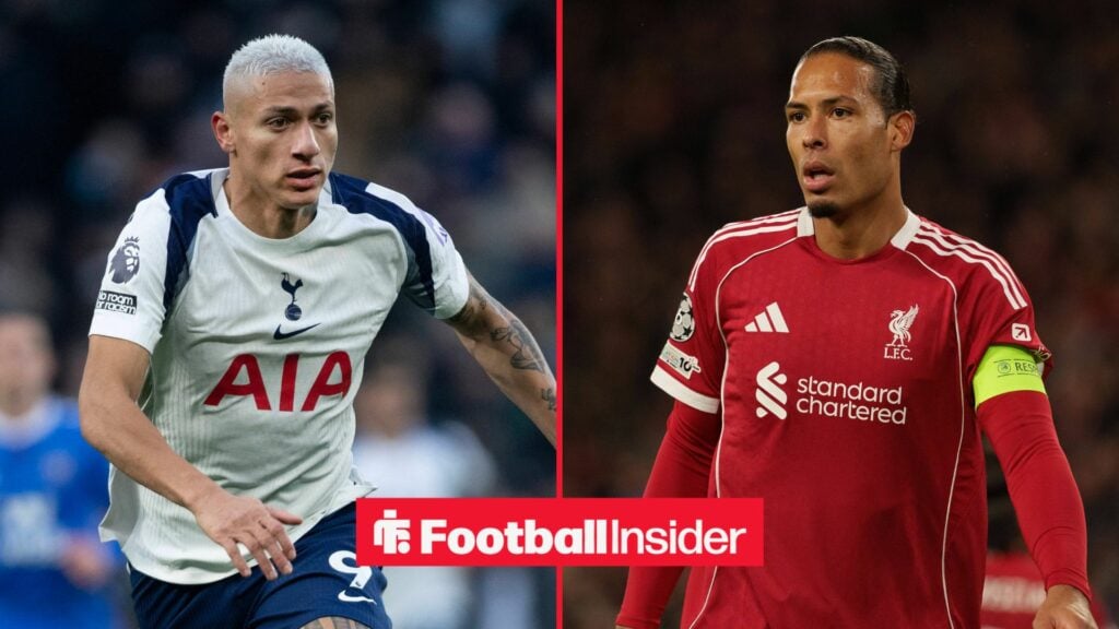 Tottenham stars react as Richarlison trolls Virgil van Dijk after goal vs Liverpool