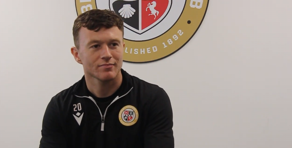 Jude Arthurs during an interview