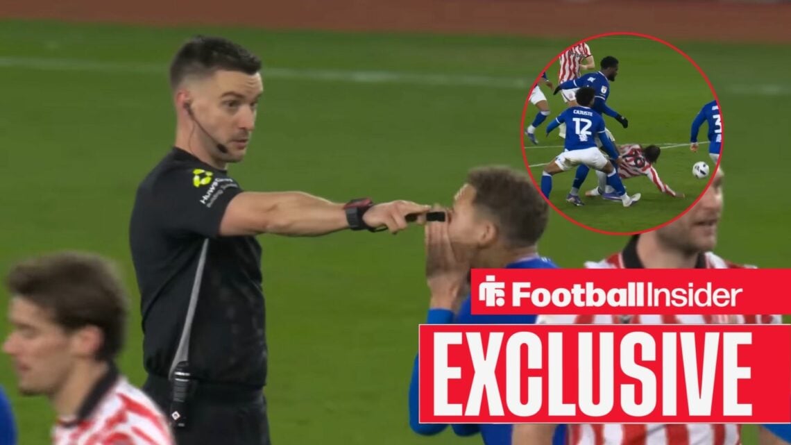 Stoke penalty vs Ipswich
