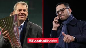 Todd Boehly alongside Liam Rosenior