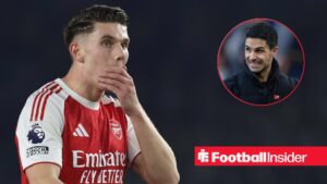 Viktor Gyokeres of Arsenal looks disappointed & dejected during the match between Brighton & Hove Albion FC and Arsenal FC in the Premier League at the AMEX Community Stadium in Brighton, England, on March 4, 2026 / Arsenal manager Mikel Arteta during the Premier League match between Burnley and Arsenal at Turf Moor on November 1, 2025