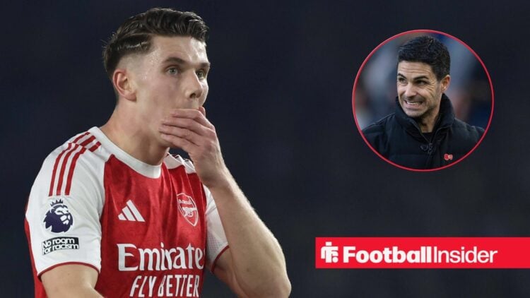 Viktor Gyokeres of Arsenal looks disappointed & dejected during the match between Brighton & Hove Albion FC and Arsenal FC in the Premier League at...