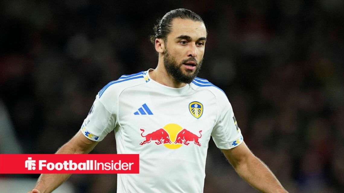 Leeds United striker Dominic Calvert-Lewin