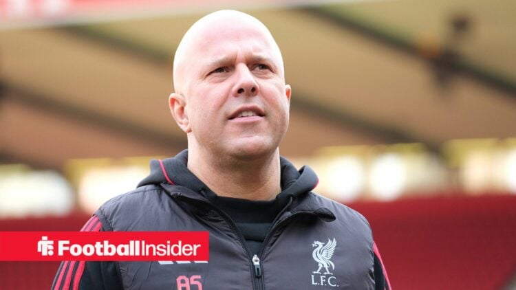 Liverpool manager Arne Slot