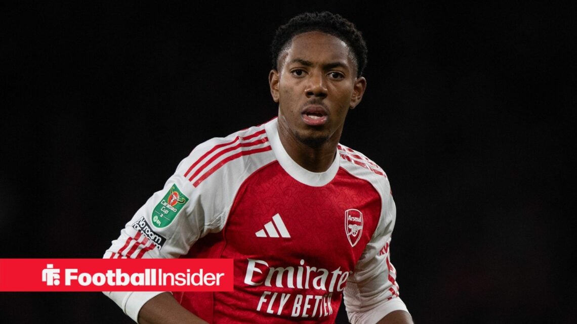 Arsenal defender Myles Lewis-Skelly