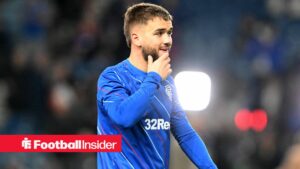 Rangers midfielder Nicolas Raskin