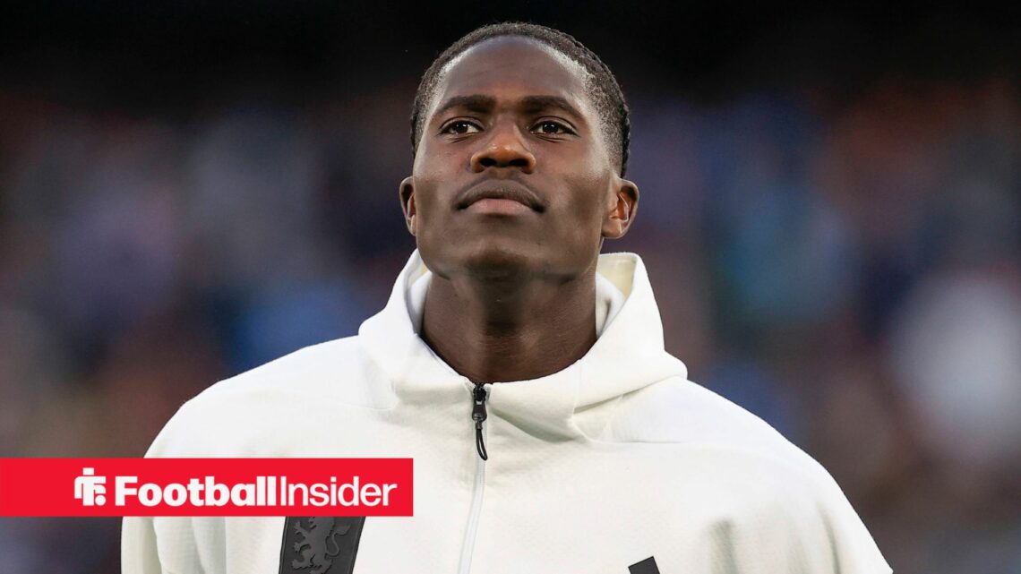 Aston Villa midfielder Amadou Onana
