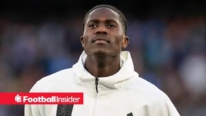 Aston Villa midfielder Amadou Onana