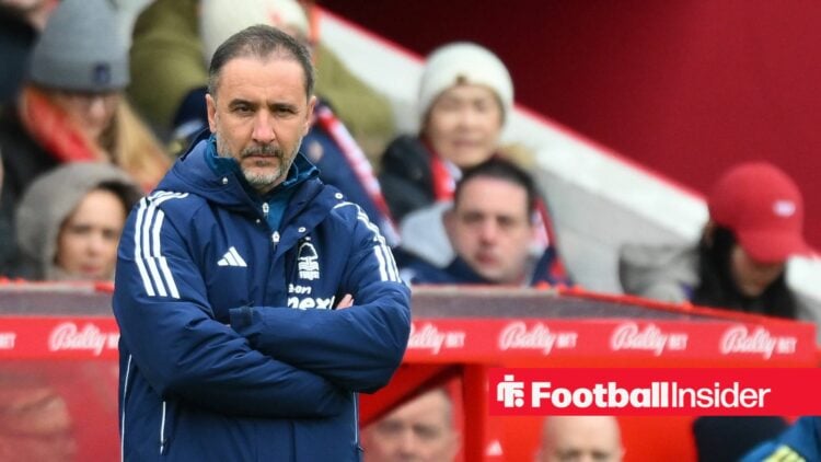 Vitor Pereira in Nottingham Forest coat