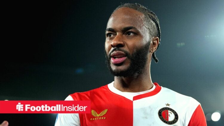Feyenoord winger Raheem Sterling