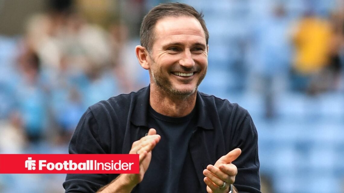 Coventry City manager Frank Lampard smiles and claps