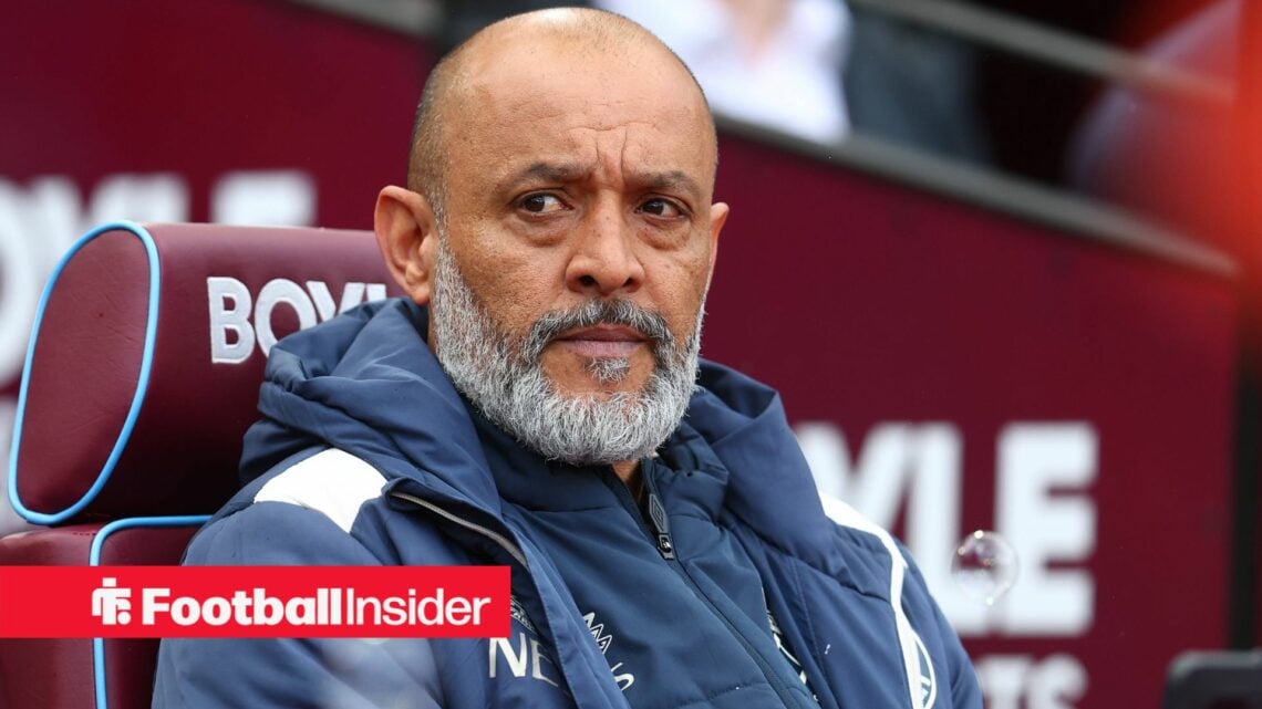 West Ham manager Nuno Espirito Santo