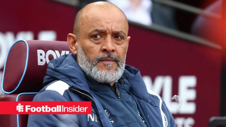 West Ham manager Nuno Espirito Santo