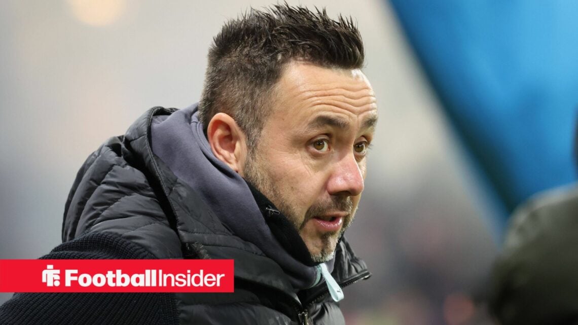 Tottenham manager Roberto De Zerbi