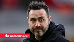 Tottenham manager Roberto De Zerbi