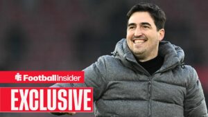 Andoni Iraola celebrating