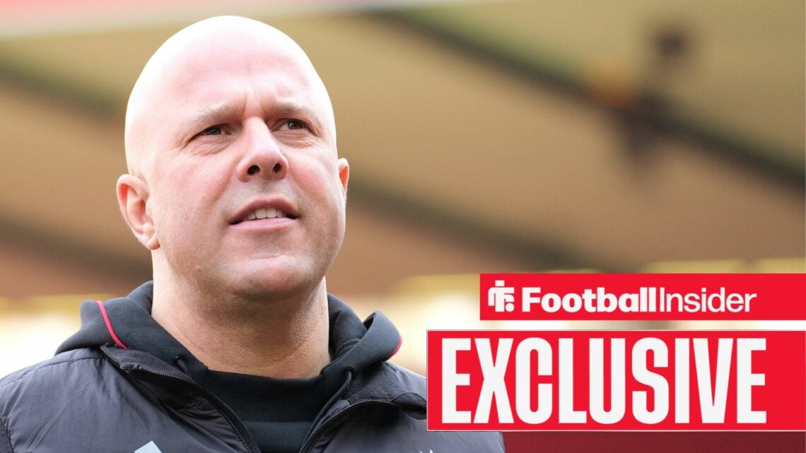 Arne Slot in Liverpool gear