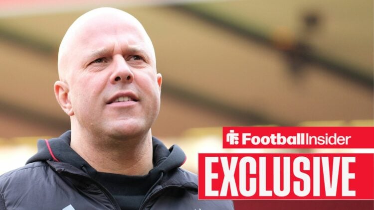 Arne Slot in Liverpool gear