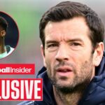 Brian Barry-Murphy looking at Nathan Trott in circle