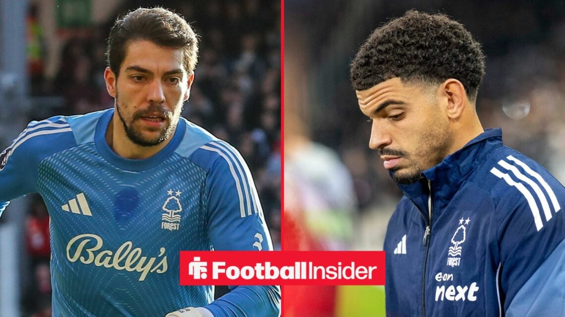 Stefan Ortega on left Morgan Gibbs-White on right