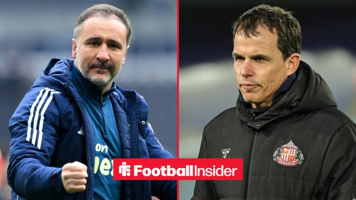 Vítor Pereira on left Regis Le Bris on right