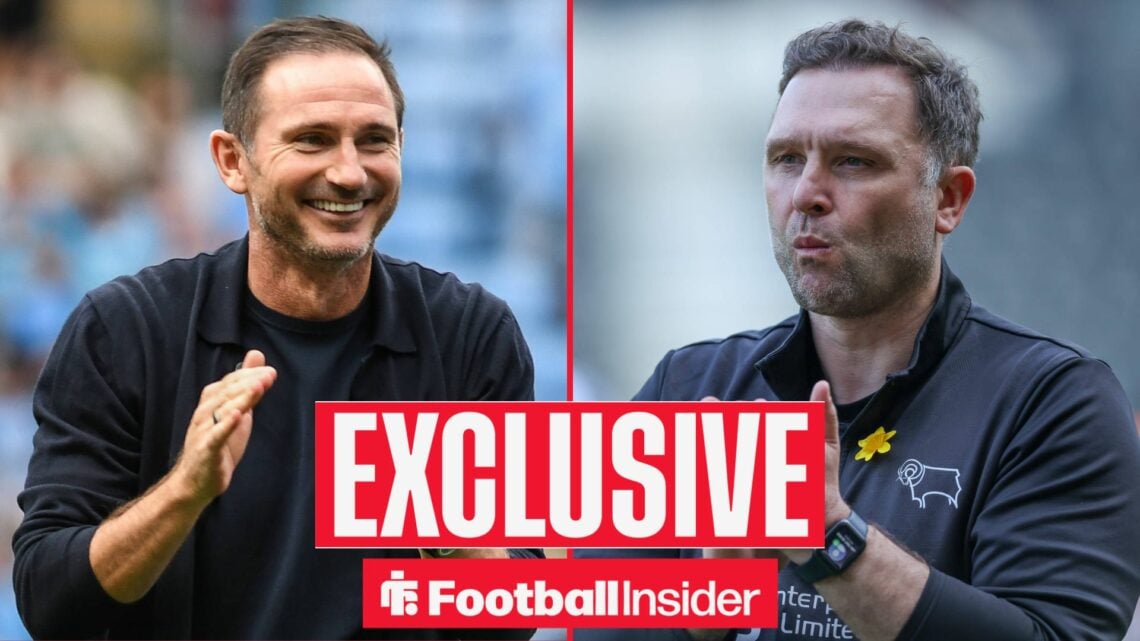 Frank Lampard on left John Eustace on right