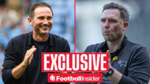 Frank Lampard on left John Eustace on right