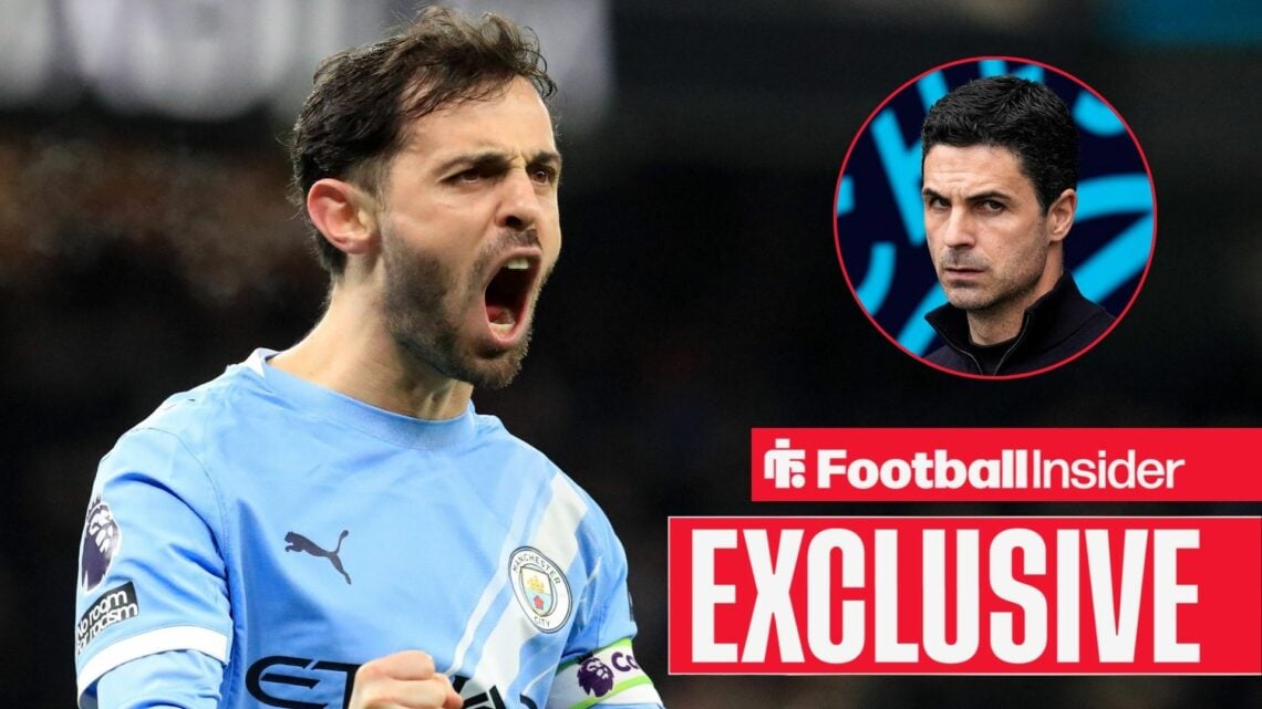 Bernardo Silva Mikel Arteta