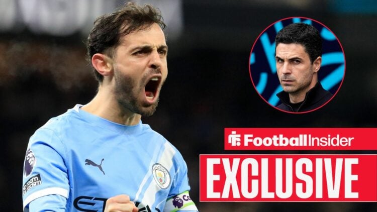 Bernardo Silva Mikel Arteta