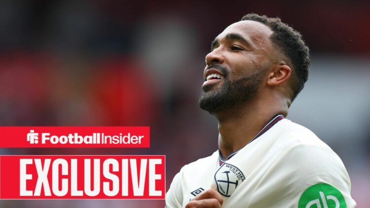 West Ham United striker Callum Wilson