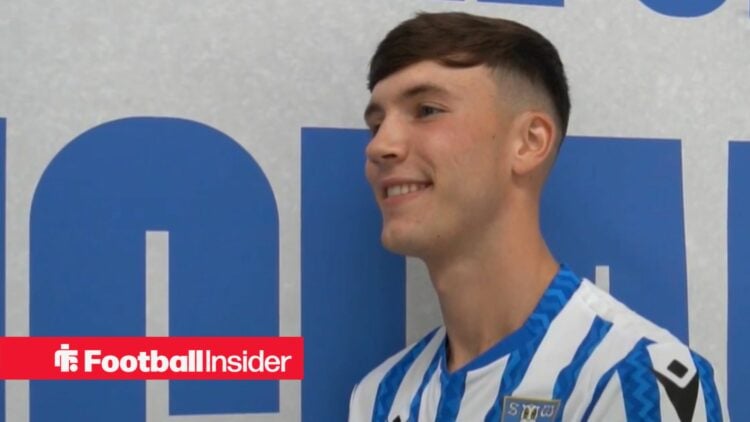 Sheffield Wednesday star Charlie McNeill in an interview
