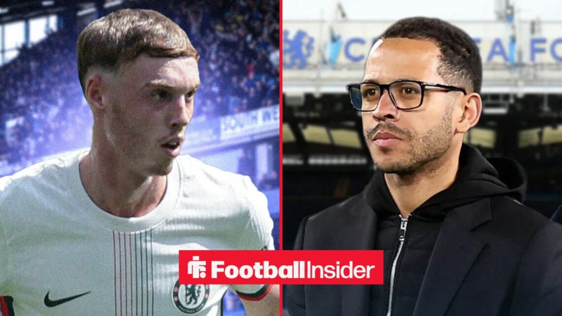 Cole Palmer alongside Liam Rosenior