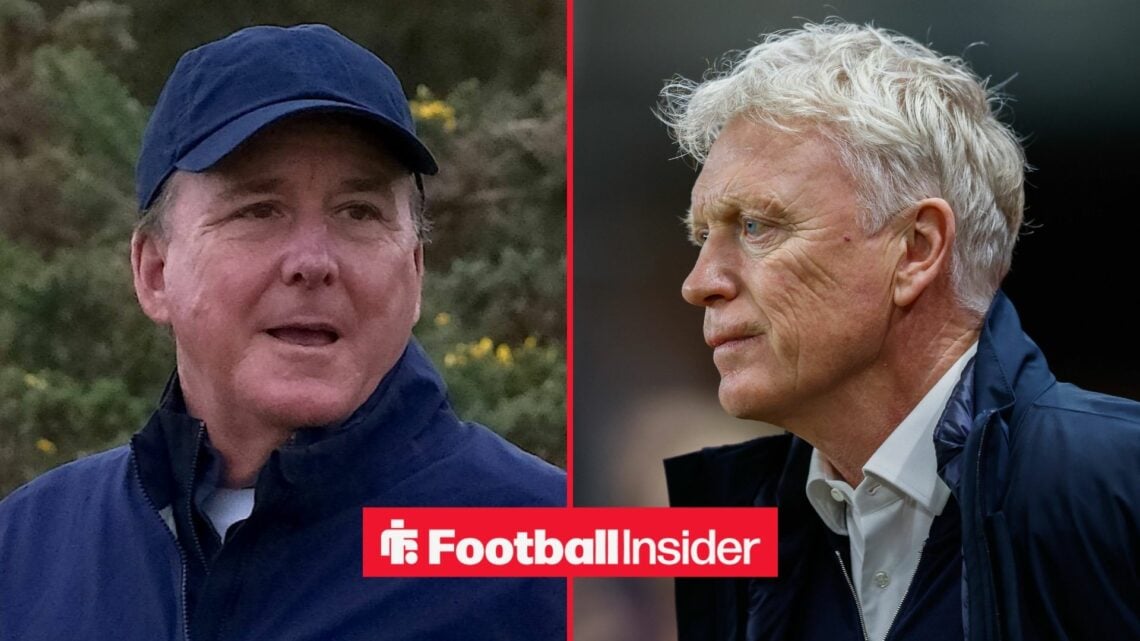 Dan Friedkin alongside David Moyes