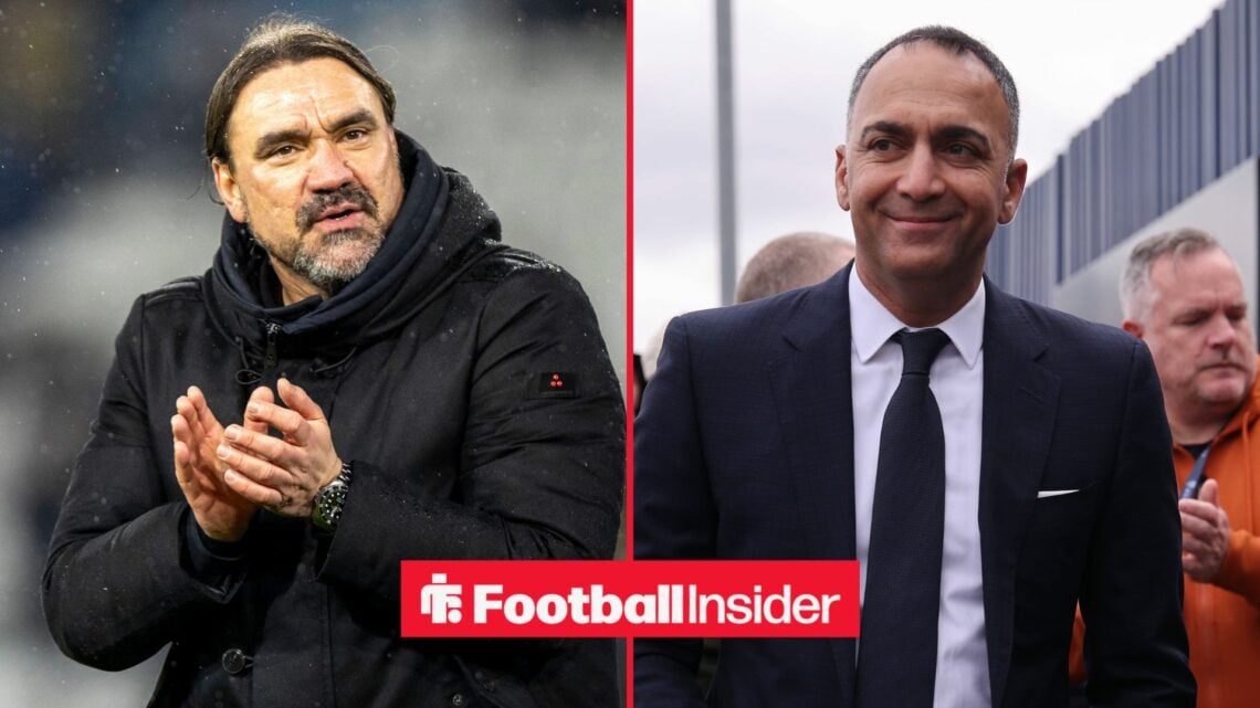 Daniel Farke alongside Paraag Marathe