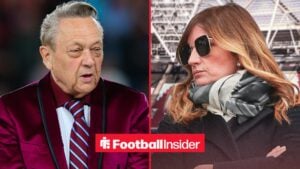 David Sullivan alongside Karren Brady