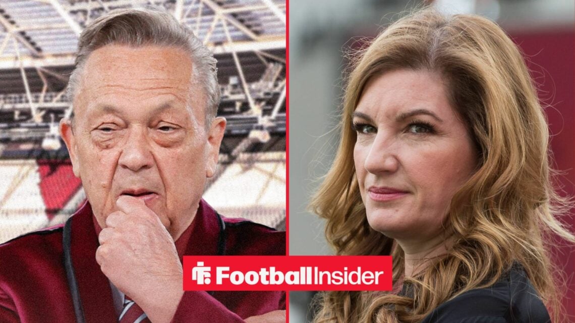 David Sullivan alongside Karren Brady