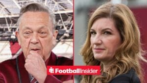 David Sullivan alongside Karren Brady