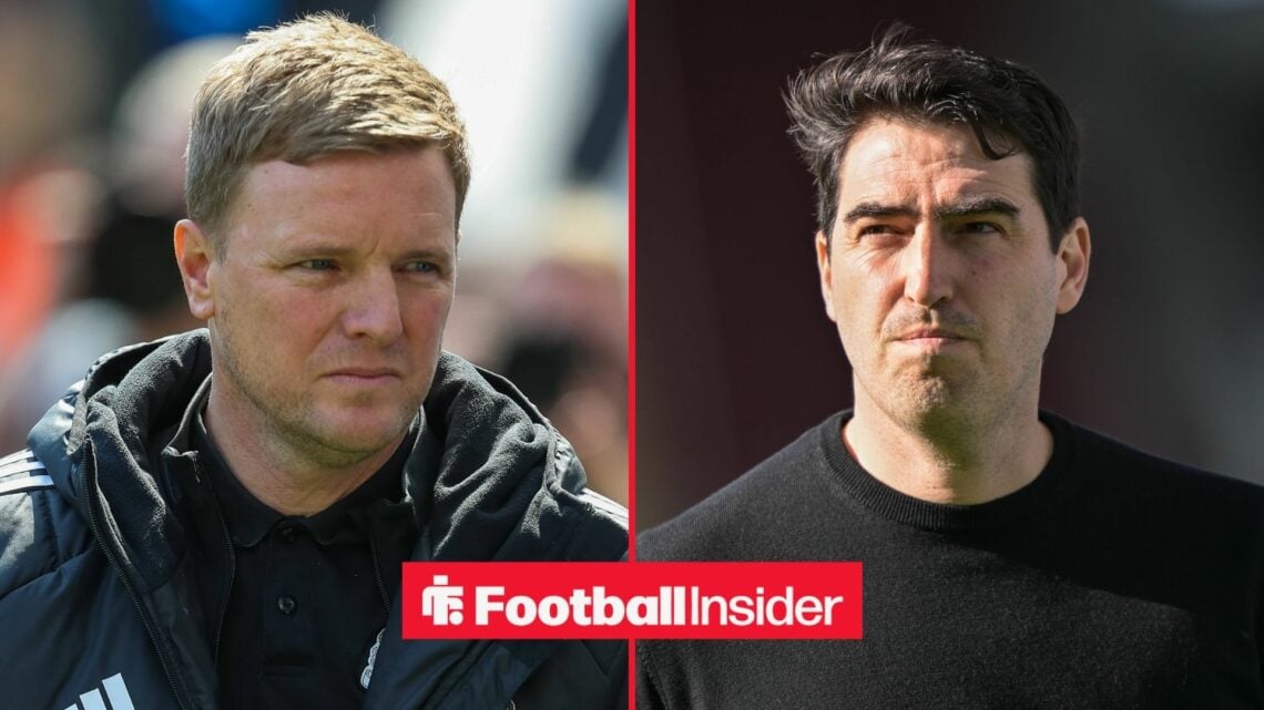 Eddie Howe Andoni Iraola