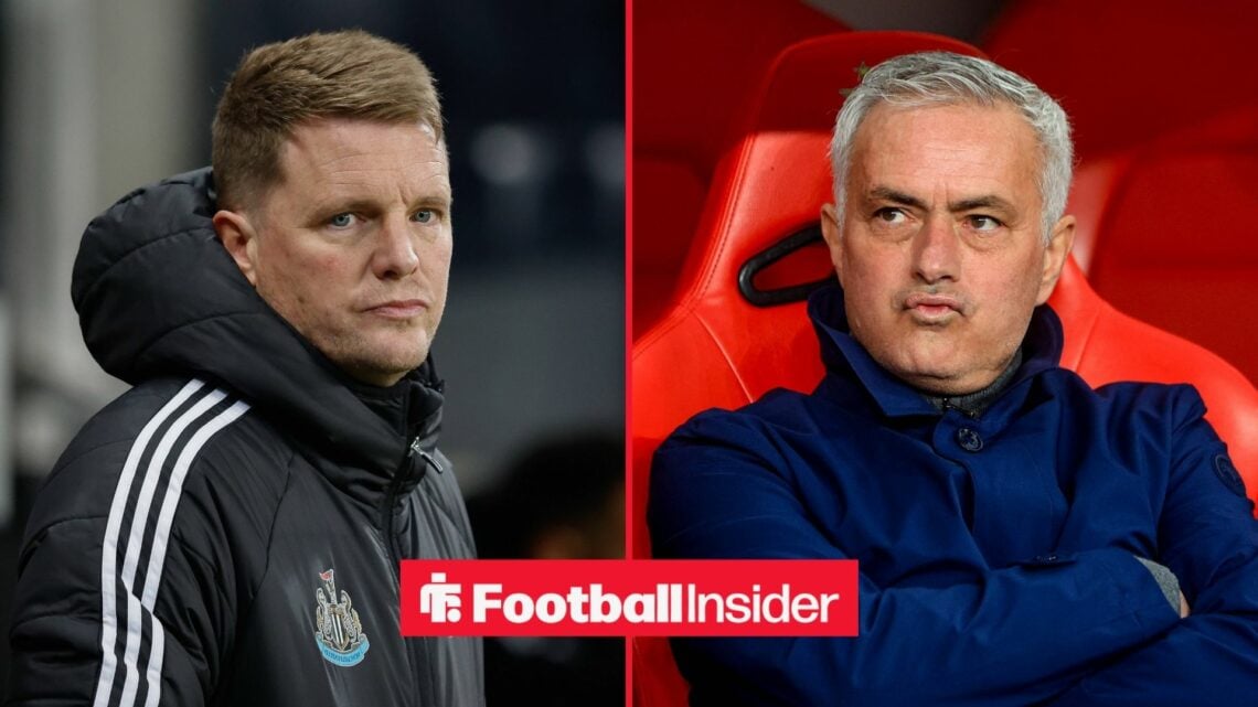 Eddie Howe Jose Mourinho