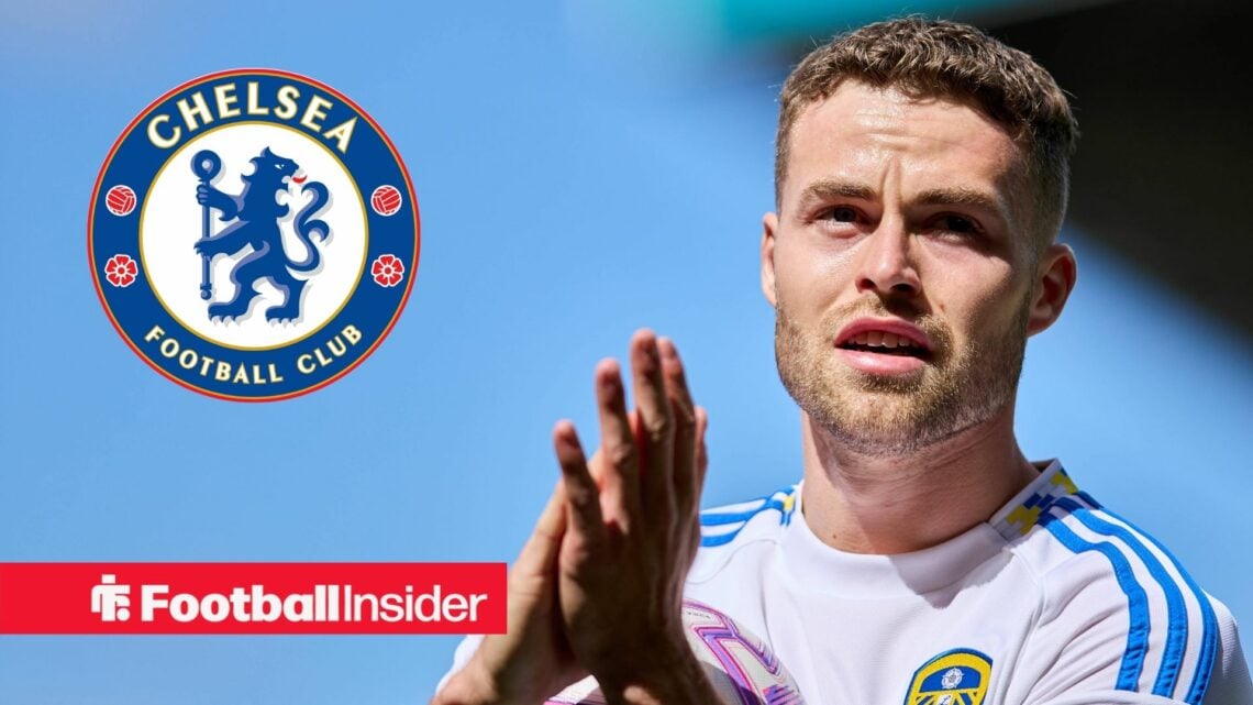 Gabriel Gudmundsson left-back of Leeds United reacts to fans during the pre-season friendly match between Leeds United and Villarreal CF at Elland ...