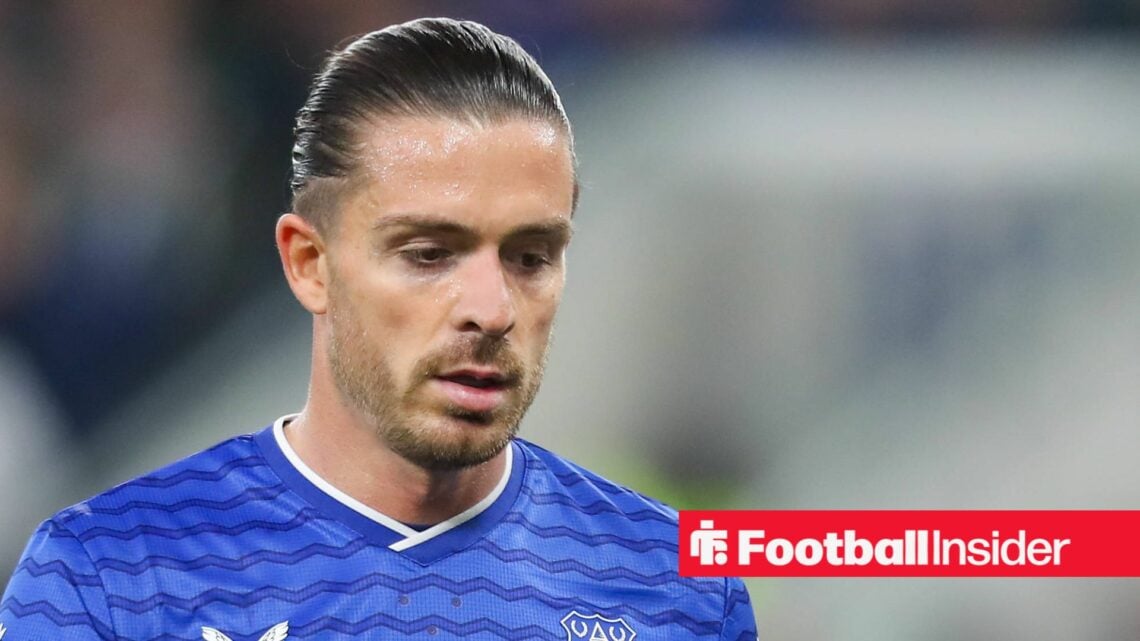 Jack Grealish Of Everton during the Everton FC v West Ham United FC English Premier League match at Hill Dickinson Stadium, Liverpool, England, Uni...