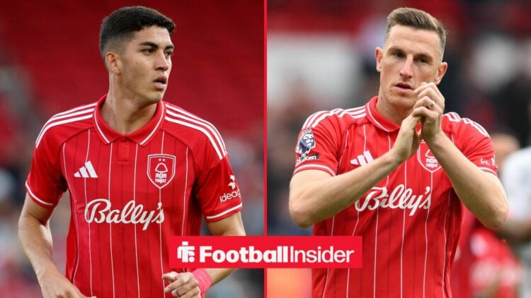 Jair Cunha of Nottingham Forest running during the pre-season friendly match between Nottingham Forest and ACF Fiorentina at City Ground on August ...