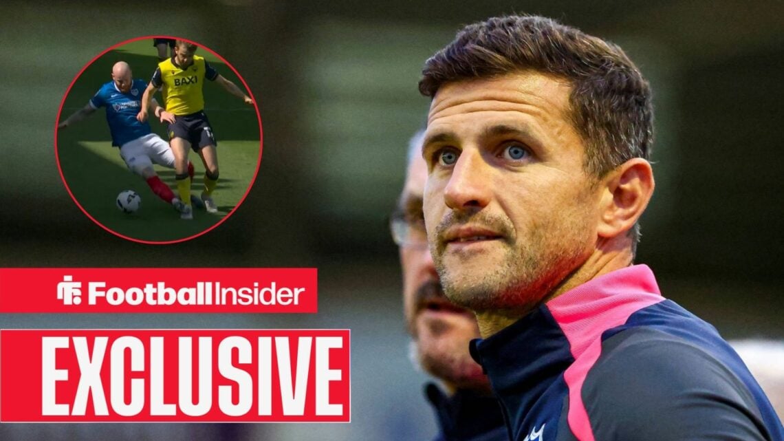 John Mousinho Connor Ogilvie red card