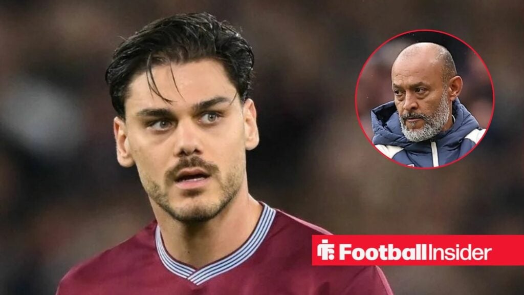 'Nuno will not be happy' - Insider: West Ham plan to accept 'huge' offer for wantaway star